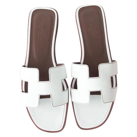 fur hermes slides|hermes sandals oran white.